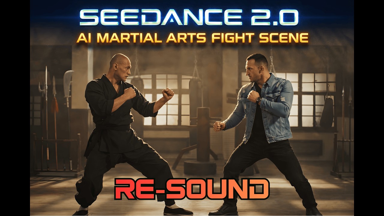 Cinematic Martial Arts Battle